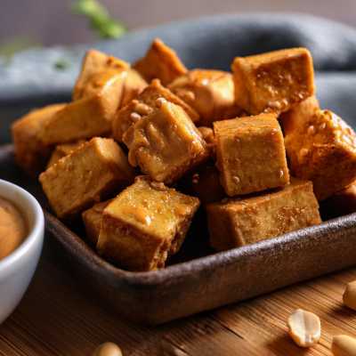 recette de tofu à la cacahuète